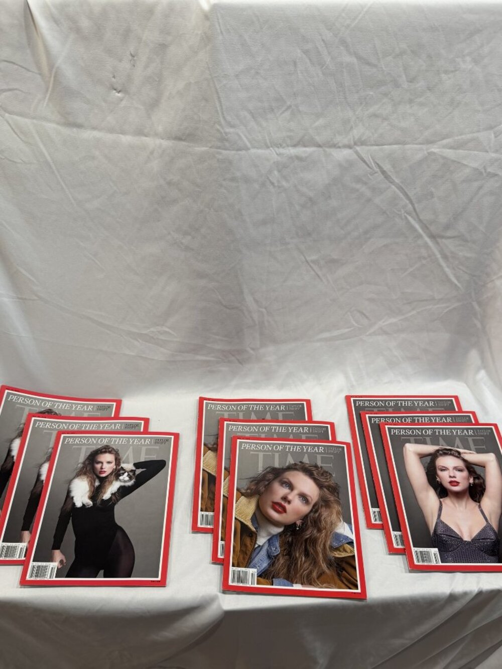 TIME Magazine Taylor Swift Person of the Year 2023 Set of All 3 Covers Mint